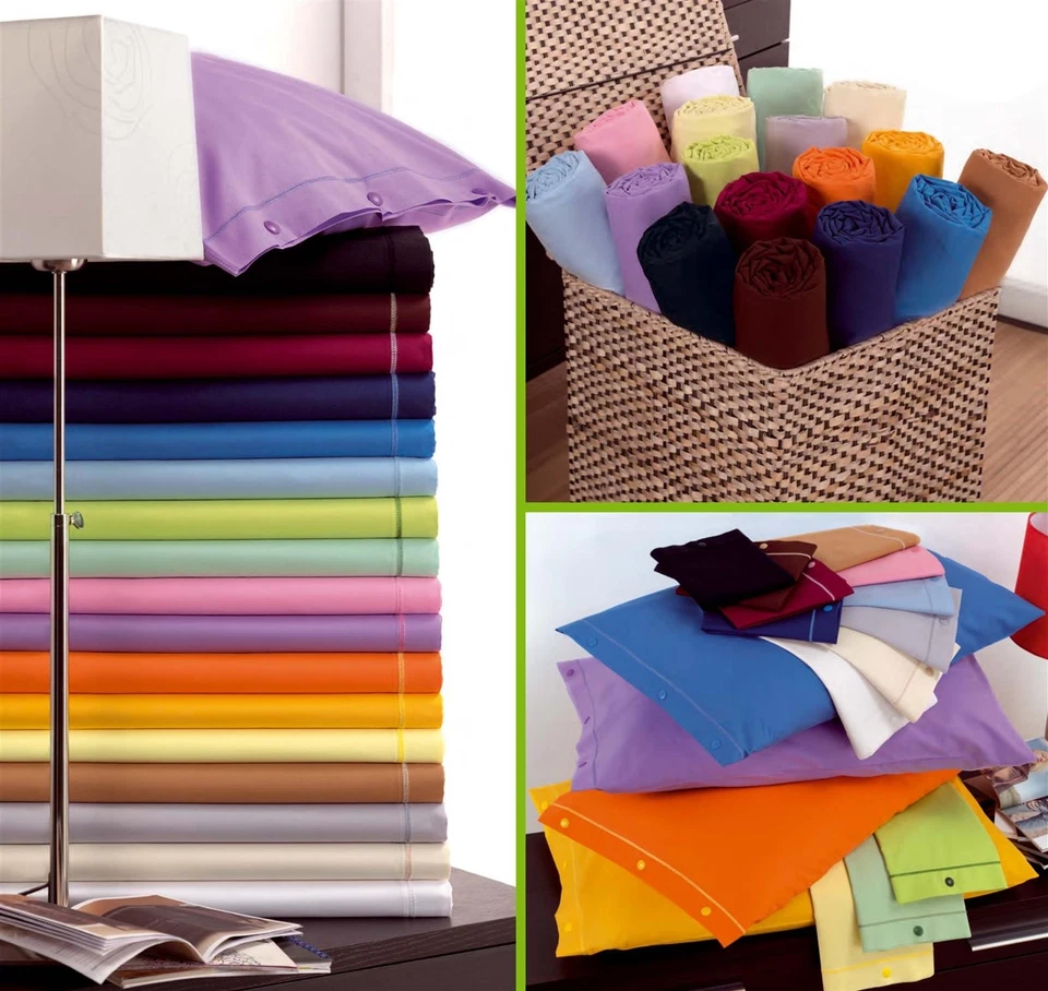 L'EMPORIO-CASA LENZUOLA MAXI SOTTO CON ANGOLI MATRIMONIALE 180X200 ALTO 30 CM 100% COTONE