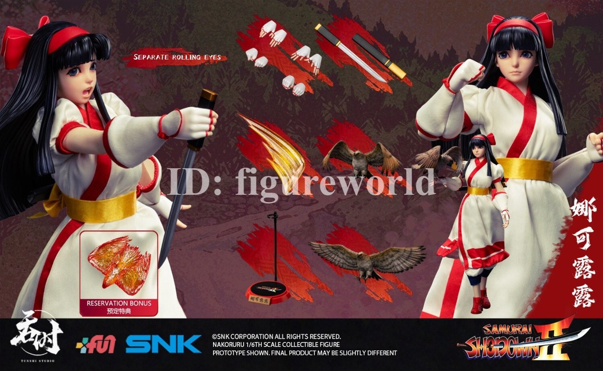 TUNSHI STUDIO TS-018 1/6 Samurai Shodown NAKORURU Female Action