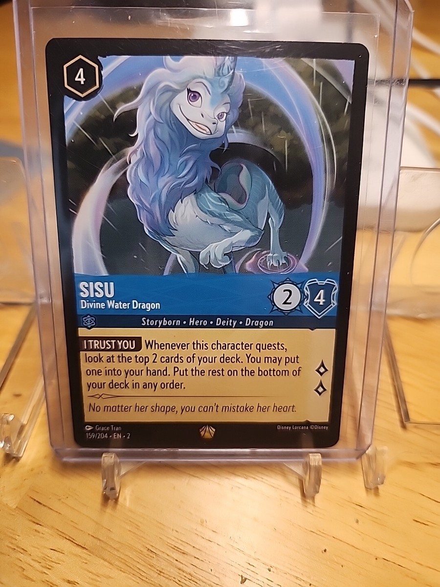 2023 DISNEY LORCANA SISU LEGENDARY 159/204 NON-FOIL RISE OF THE