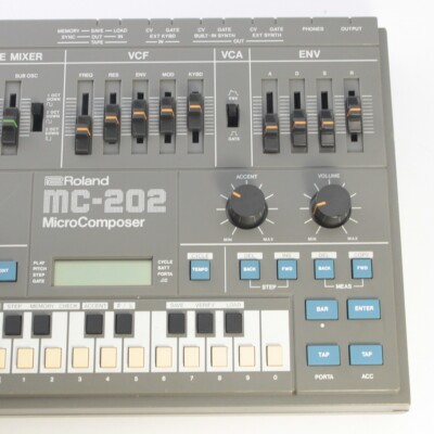 Roland mc-202 Micro computer美品 Roland MC-202 Microcomposer Data Cassette Rare Collectible