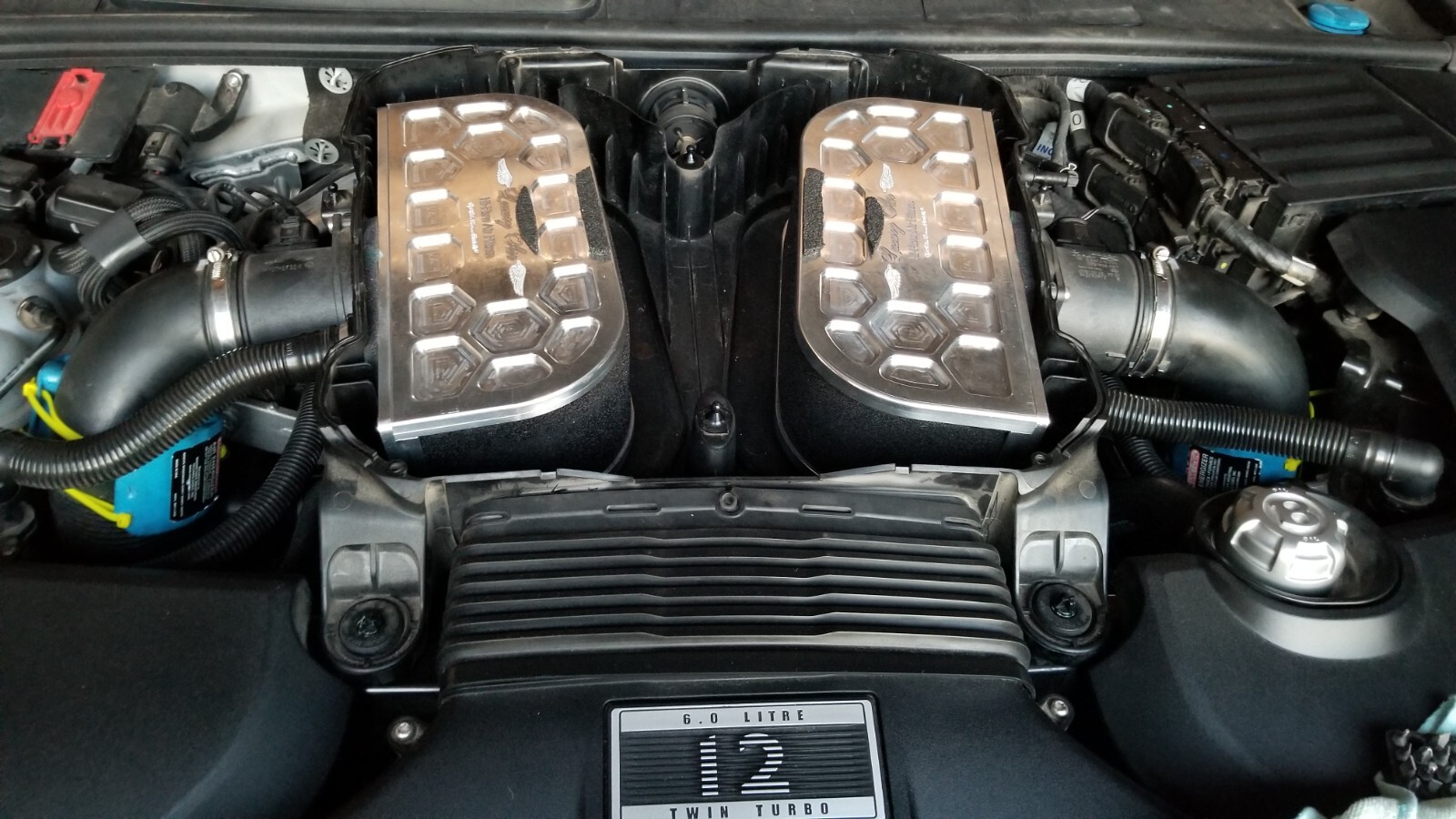 High Flow Air Filter Pair for Bentley Bentayga W12 by Luxury Air.