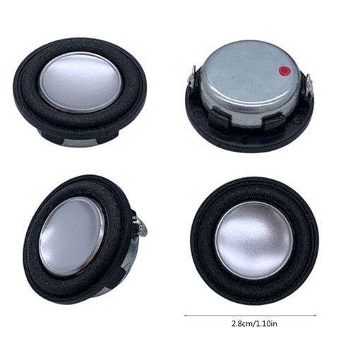 2PCS 28MM Speakers Circuit 4Ohm 2W Small for Headphones - Picture 8 of 8