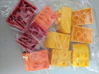 Lego Duplo Replacement Parts Lot 10 Yellow Red Orange Brick 2 X 3 Curved Top Lego Duplo Replacement Parts Lot 10 Yellow Red Orange Brick 2 X 3 Curved Top