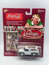 Johnny Lightning Coca Cola Vintage 1955 Ford Panel Van, White & Green, 1:64, NIB