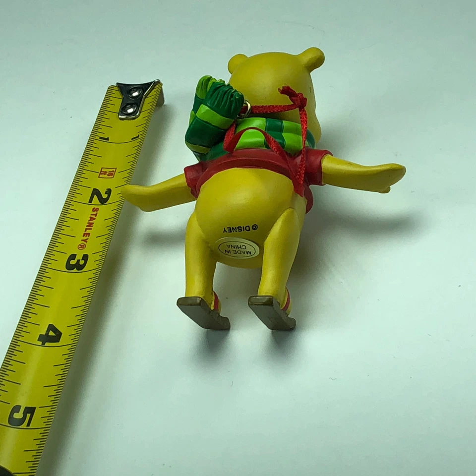 Winnie Pooh Adorno de Navidad Walt Disney Figura Bobblehead Bobble Head B1 Foto 3 de 4
