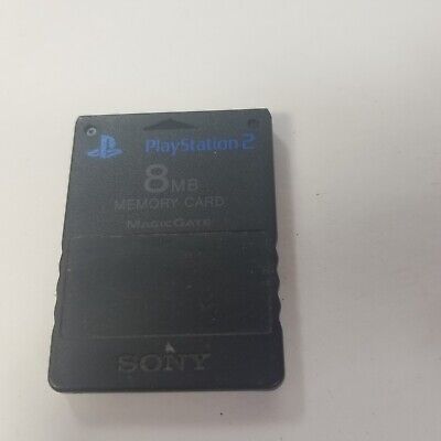 Sony Playstation 2 PS2 Official OEM MagicGate 8mb Memory Card Genuine  SCPH-10020