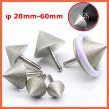 Diamond Grinding Cutting Carving Bit Conical  20mm-60mm For Dremel Rotary Tool