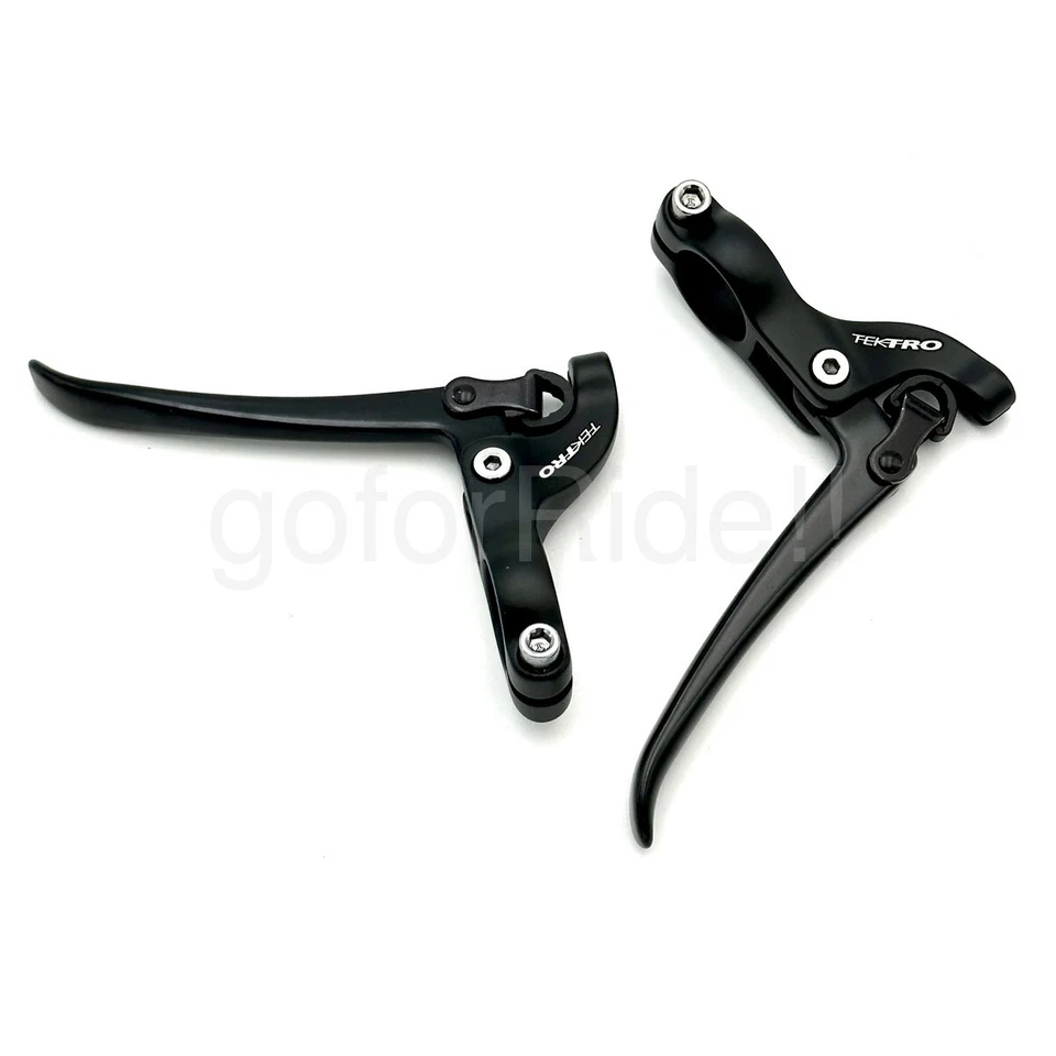 Par de Alavancas de Freio de Bicicleta Tektro Bike FL750 City, Estrada, Velocidade Única 22,2mm Preto - Imagem 4 de 4