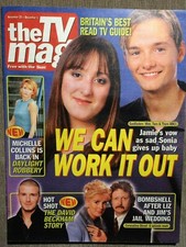 TV MAG Nov 2001 NATALIE CASSIDY JACK RYDER Rupert Penry Jones Sienna Guillory 