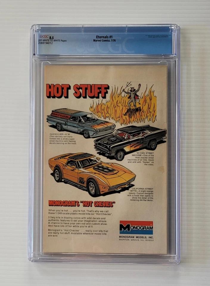 Eternals #1 CGC 8.5 Origin and 1st Appearance of the Eternals - Image 2 of 2