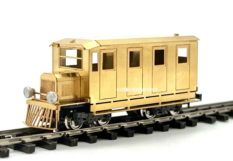 HOn30/HOe/HOn2-1/2 Aru-Model SR&RL Narrow Gauge Railbus RTR H0e Brass Railcar - Image 2 of 4