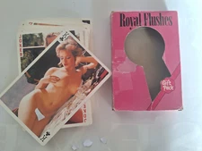 ROYAL FLUSHES 54 NUDE PLAYING CARDS NO 6006 VINTAGE SEXY NAKED MODELS EROTICISM