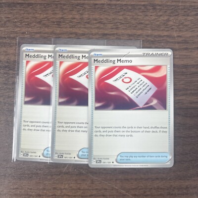 pokemon trading card game meddling sparks box Set of 2 - 1 of Each
