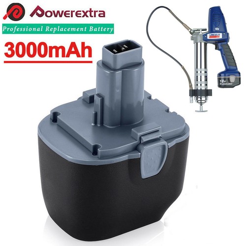 18 Volt 3000mAh NiCd Battery for Lincoln Grease Gun 1801 1842 1844