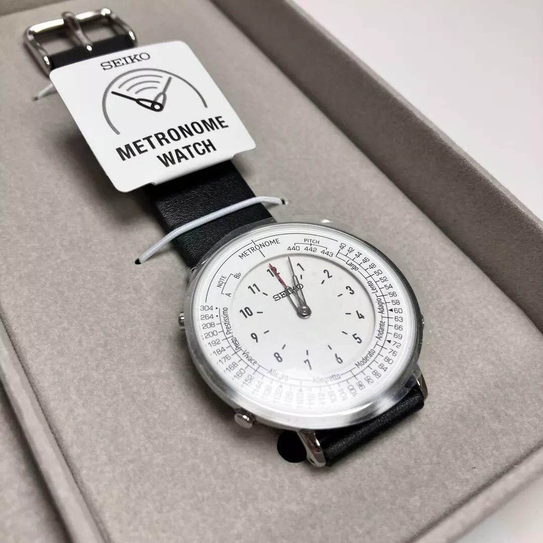 SEIKO Metronome Watch Standard Line Color Monotone SMW006A -New in SEIKO Metronome Watch Standard Line Color Monotone SMW006A -New in