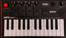 Akai MPK mini play MK3 25-Key MIDI Keyboard w/ USB Cable & Box – Tested