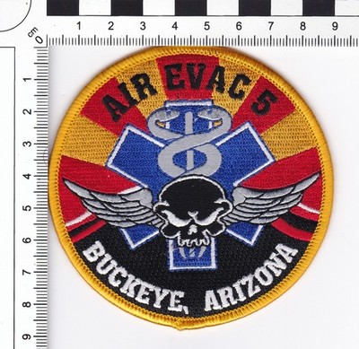 Abzeichen der Feuerwehr Arizona   Buckeye Air Evac 5 AZ.