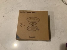 Logitech Rally Microphone Pod Table / Ceiling Mount 952-000002 NEW SEALED Black 