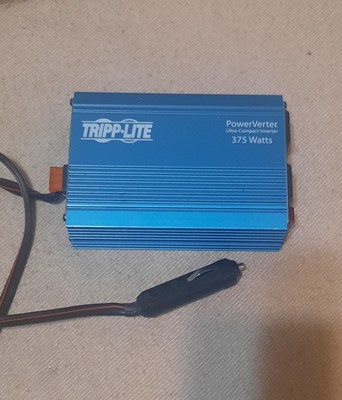 Tripp Lite PV375 PowerVerter 375W Car Power Inverter with 2 outlets