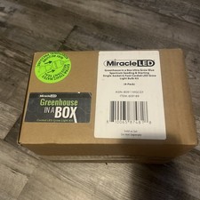 Miracle LED Greenhouse In A Box Ultra Grow Blue Single Socket 6 Ft Corded LED..