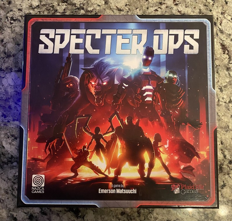 Specter Ops Board Game | Near-Perfect Condition | Complete | Plaid Hat Games