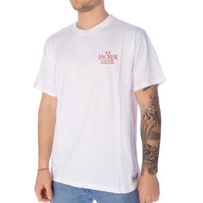 Jacker Pleasure T-Shirt Herren Shirt weiß 45145