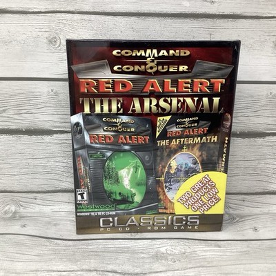 Command & Conquer Red Alert The Arsenal Box PC CD ROM Game