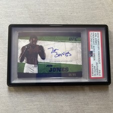 2010 TOPPS UFC Knockout Jon Jones Autograph /88 Authentic PSA 10 Auto