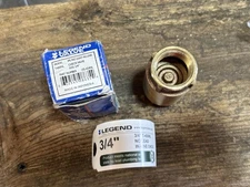 Legend 105-424NL 3/4" T-450 No Lead Bronze In-Line Check Valve