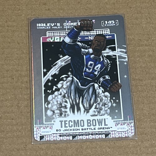 Bo Jackson Battle Arena Tecmo Bowl Haley’s Comet Scoreboard Steel SB567