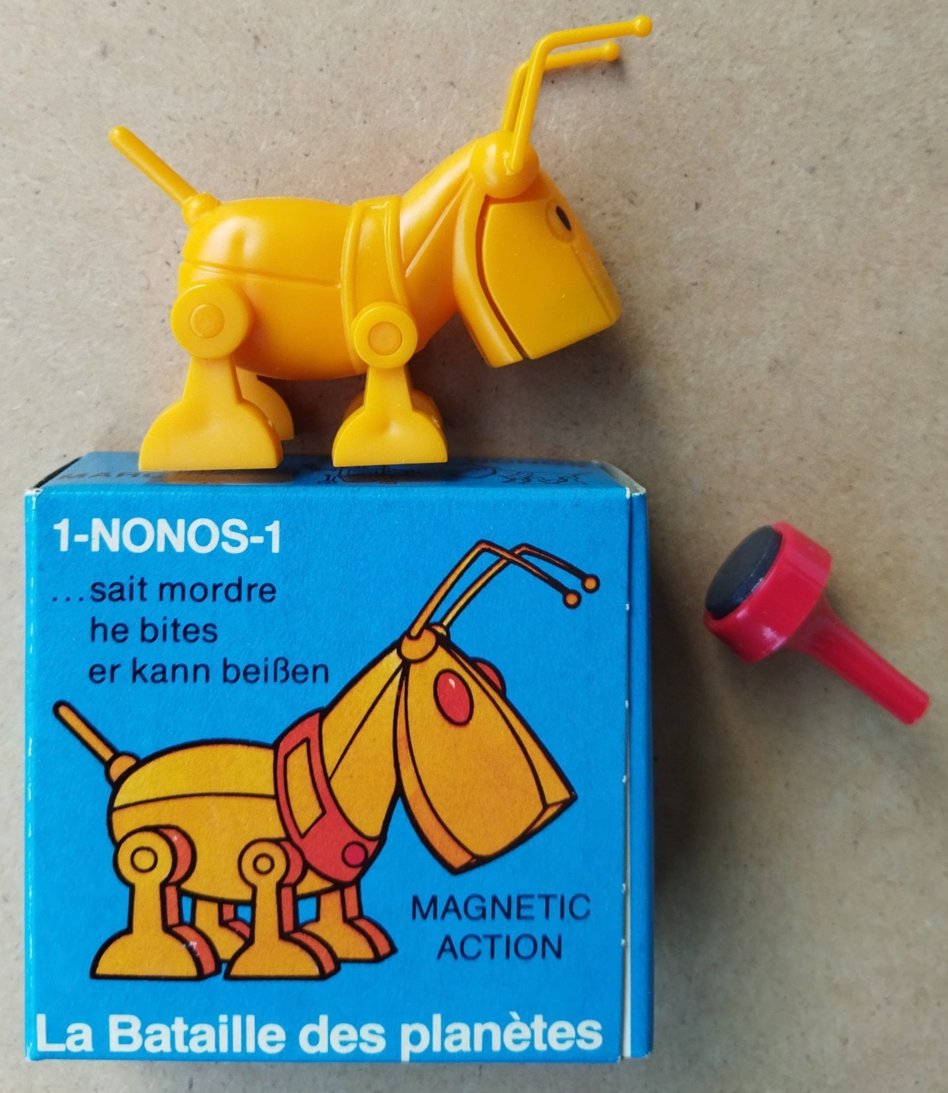 Magneto 1-Nonos-1 La Bataille des Planètes en boîte d'origine vintage
