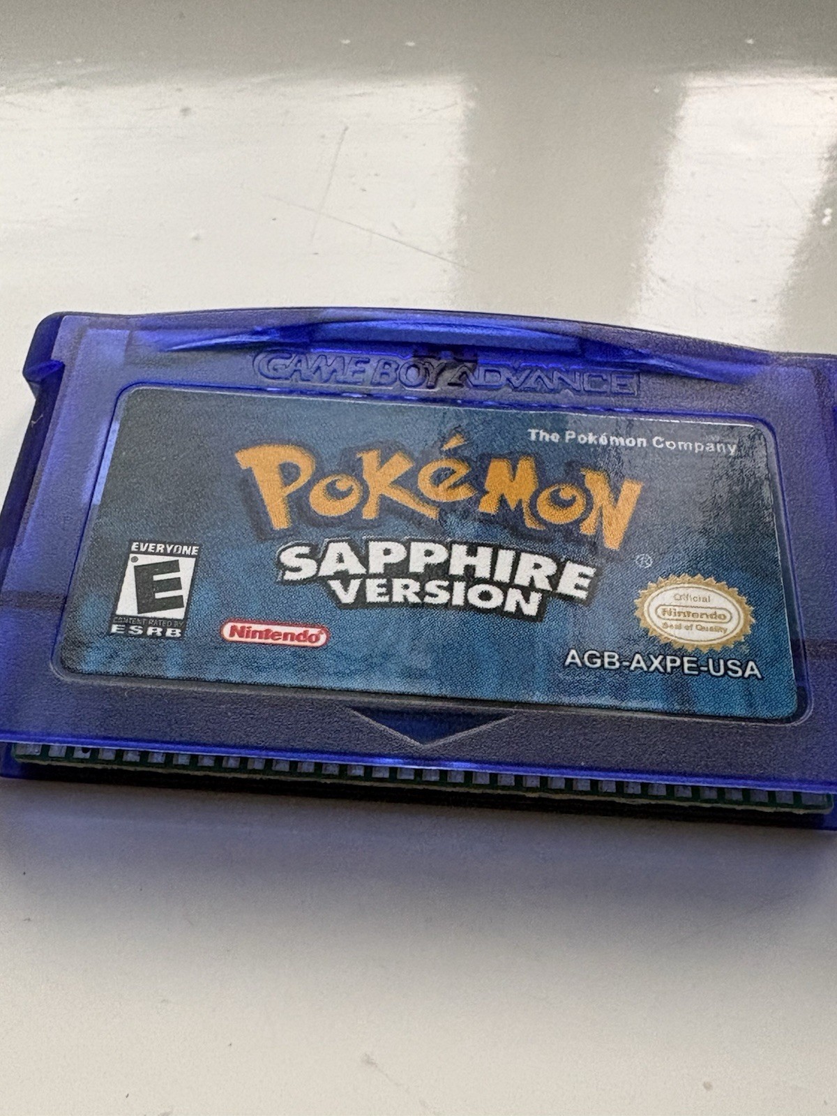 Pokemon Sapphire Nintendo GBA USA Mint Condition