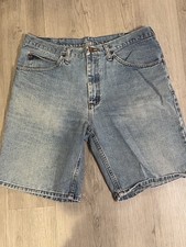 Lee Vintage Light Wash Denim Shorts Men  s Size 36 0232