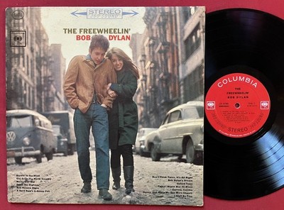 BOB DYLAN~THE FREEWHEELIN' LP (1963) ORIG 1ST PRESS COLUMBIA CS 8787 STEREO