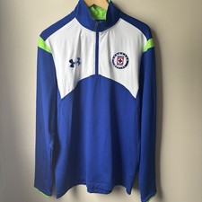 Jacket Cruz Azul Under Armour 2014-15 Half-zip Size Large Soccer
