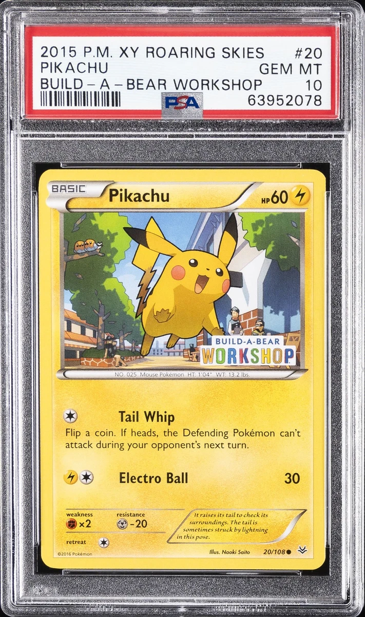 【PSA10】ピカチュウ THE BEST OF XY GEM MINT 10 Pikachu Pokémon TCG Grade 10 XY Individual Collectible Card Game