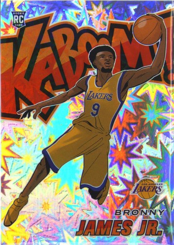 2024-25 Panini Mosaic Prizm NBA Debut Bronny James Jr. #262 RC