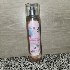 Bath  Body Works Strawberry Snowflakes Fine Fragrance Body Mist, 8 oz
