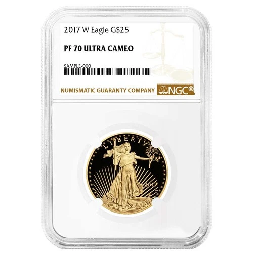 2017-W American Gold Eagle 1/2 oz Proof — photo from the most recent tracked eBay sale