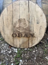 Oban Scotch Whiskey Barrel Head/Lid