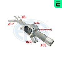 KüHlmittelflansch Era 354087 FüR Hyundai Tucson Jm Suv Allrad Lpg Cvvt Kia 2 16V