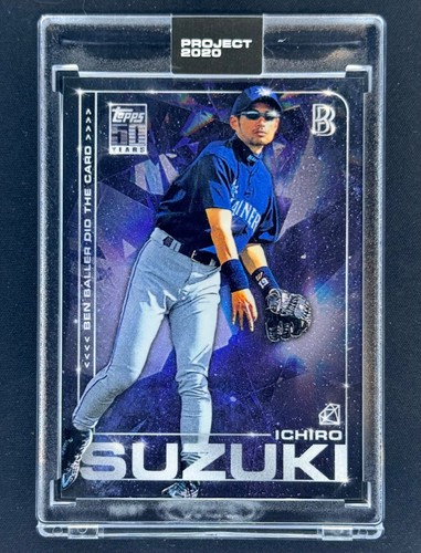 Ichiro Suzuki #1 2020 Topps Project 2020 card