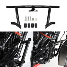 Engine Guard Highway Crash Bar For Harley Electra Road Glide King 2009-23 Black