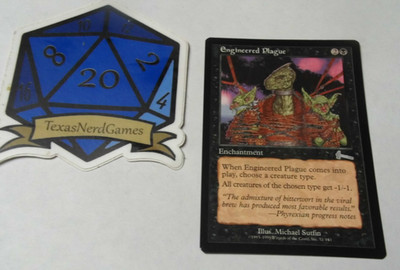 x1 Engineered Plague Urza's Legacy MTG Magic The Gathering TexasNerdGames DSC #2