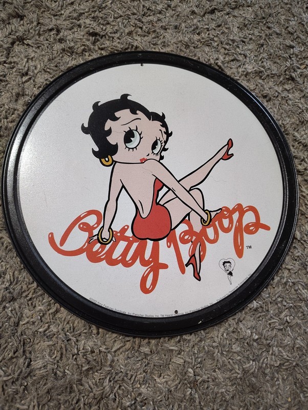 Betty Boop Vintage Sign To Hang On The Wall