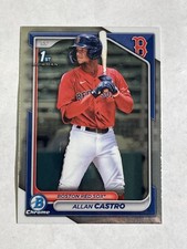 2024 Bowman Chrome Prospect - Allan Castro #BCP-14 (RC) Red Sox