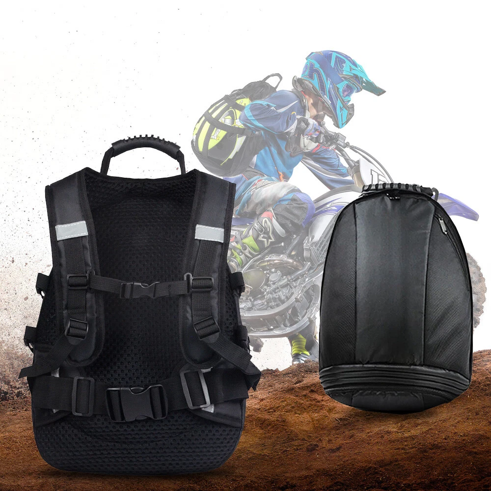 Motorcycle helmet bag best sale backpack
