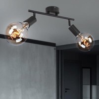 Deckenleuchte Spotlampe Spotstrahler Led Filament Strahler Schwenkbar 2-Flammig