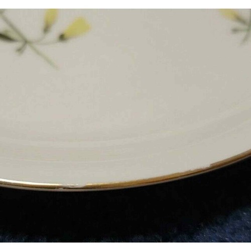 Vintage 7 Lot KAHLA GERMANY 6” Gold Trimmed Plates Floral Patterned Dinnerware - Picture 4 of 5