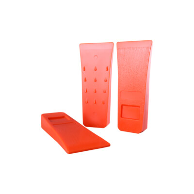 Fällkeile 3 er Set 150 mm aus Kunststoff ABS Forstkeil Tree Felling Wedges